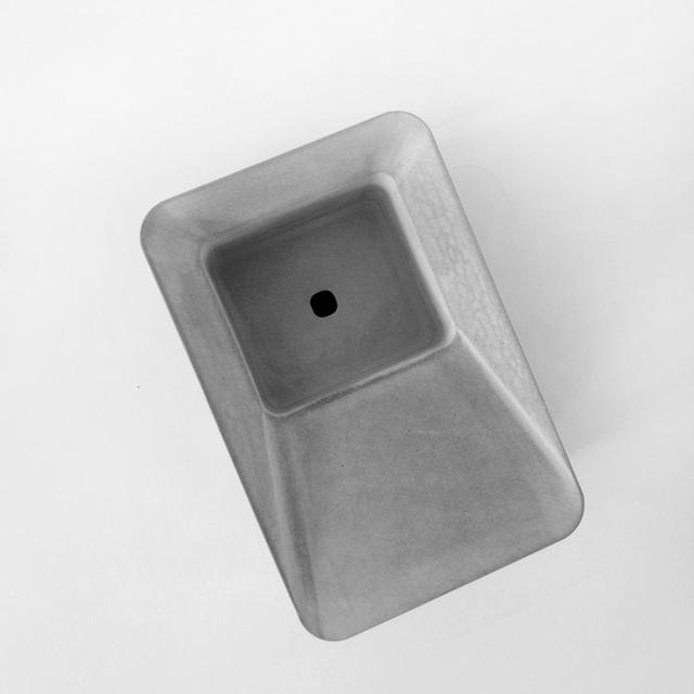 Square pot silicone mold - madmolds - silicone mold
