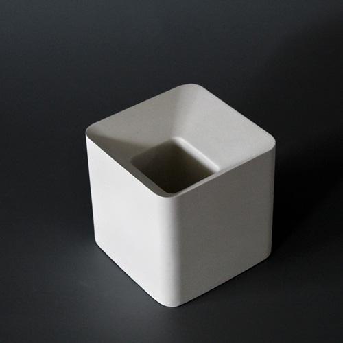 Square pot silicone mold - madmolds - silicone mold