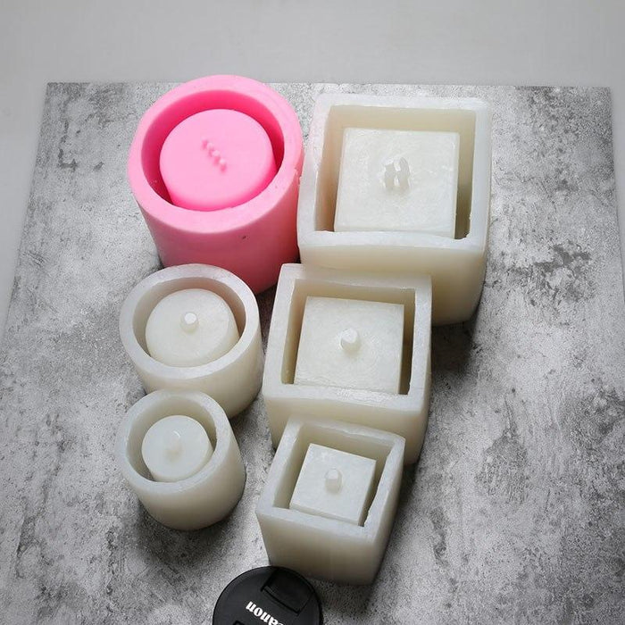 Square pot Silicone molds - madmolds -