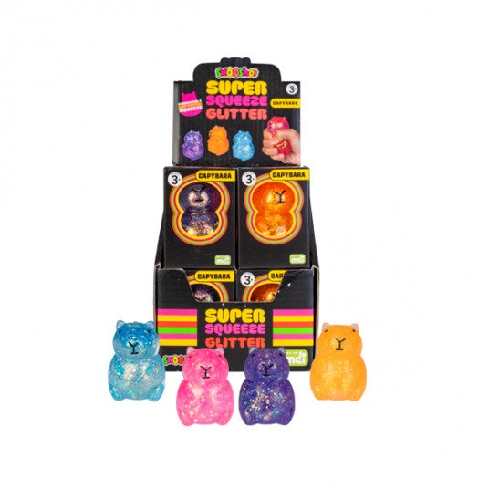 Squishy Glitter Capybara Sensory Toy