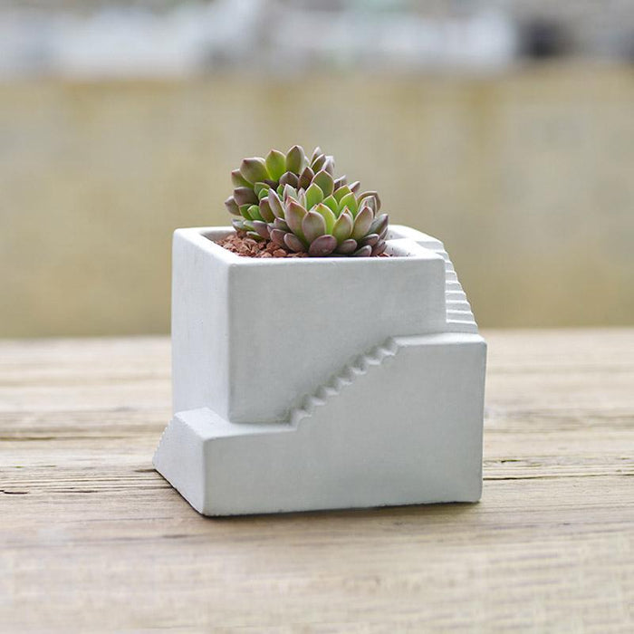 Stairway flower pot - madmolds - Stairway flower pot