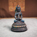 Statue,Amitayus,Buddha of Longevity,80 Years - Tibetan Buddhist statue, front view