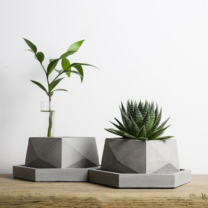 Stone flower pot mold - madmolds - silicone mold