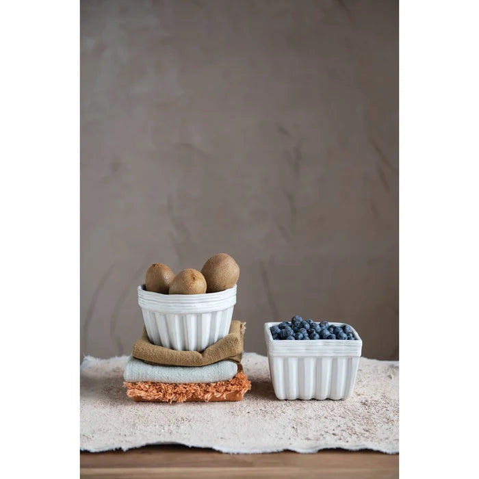 Stoneware Reactive Glaze Bowls