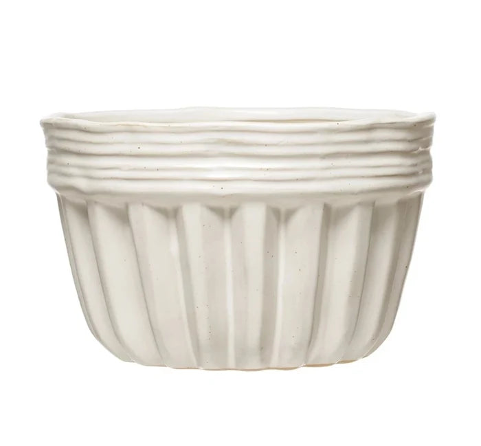 Stoneware Reactive Glaze Bowls