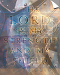 Strength and Shield - Peel & Stick