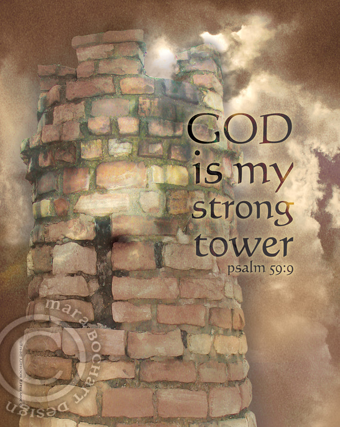 Strong Tower - frameable print