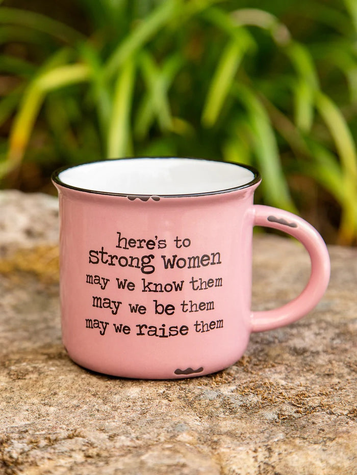 Strong Women Camp Mug