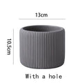 Struk flowerpot silicone mold - madmolds -