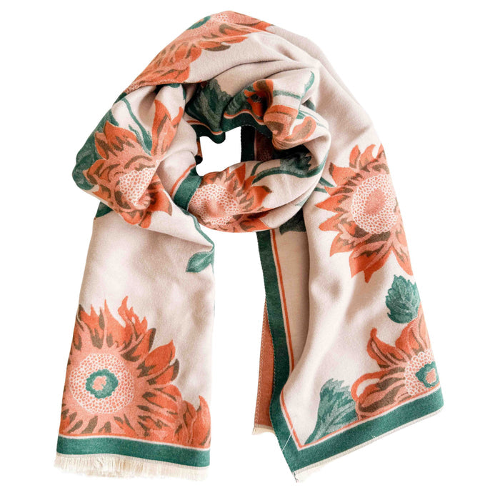 Sunflower Orange Scarf