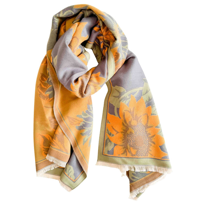 Sunflower Yellow Scarf