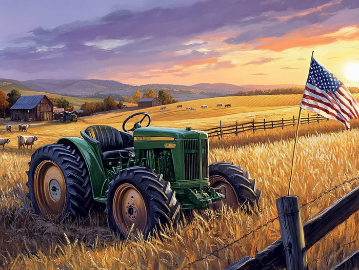 Sunset Over the Heartland