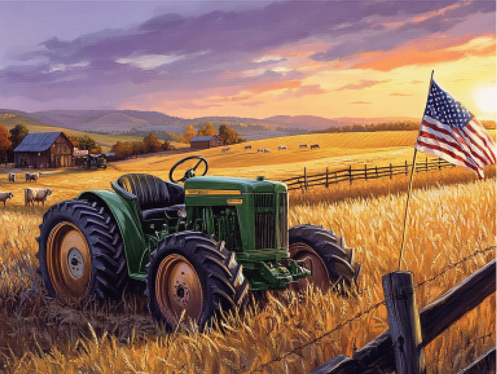 Sunset Over the Heartland