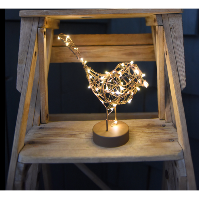Table Robin Light - Cute LED Ornament