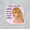 Taylor Swift Politics Sticker
