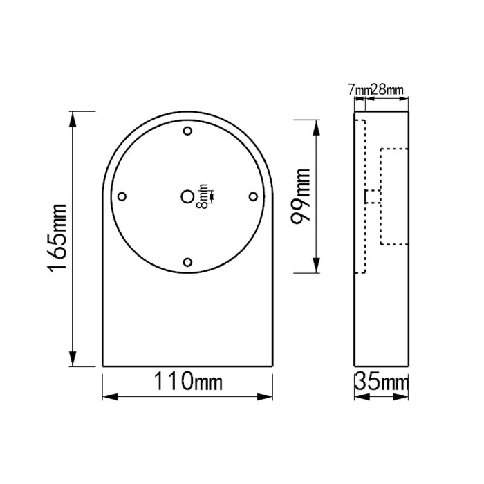 "TC4" Desk clock silicone mold