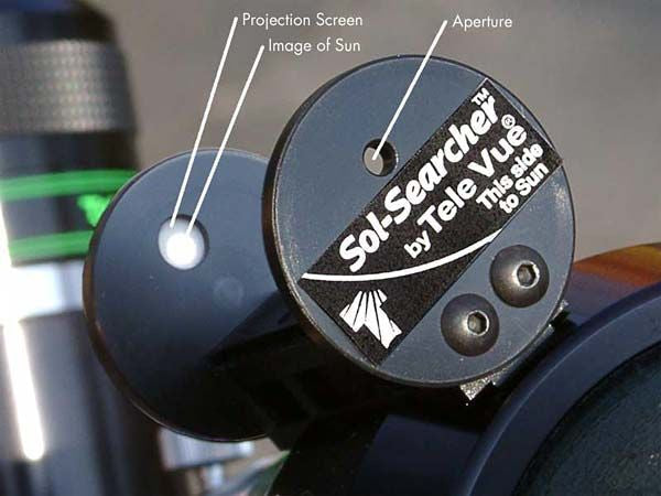 Tele Vue Sol Searcher Sun Finder How It Works