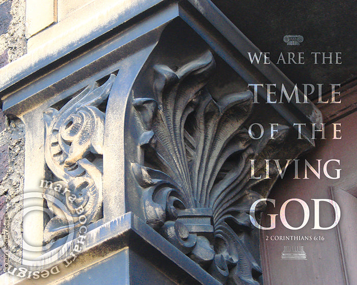 Temple - frameable print