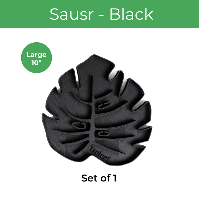 Large (10") - Set of 1 / Black