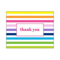 Thank You Rainbow Stripe Notecards