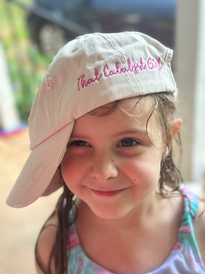 That Catalyst Girl Ponytail Hat - Stone