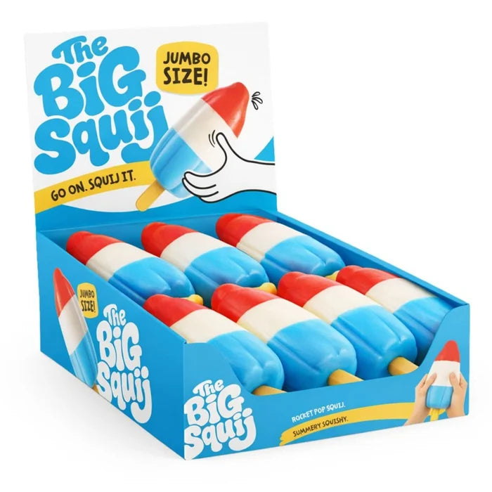 The Big Squij Rocket Pop Slow Rise Squishy Toy