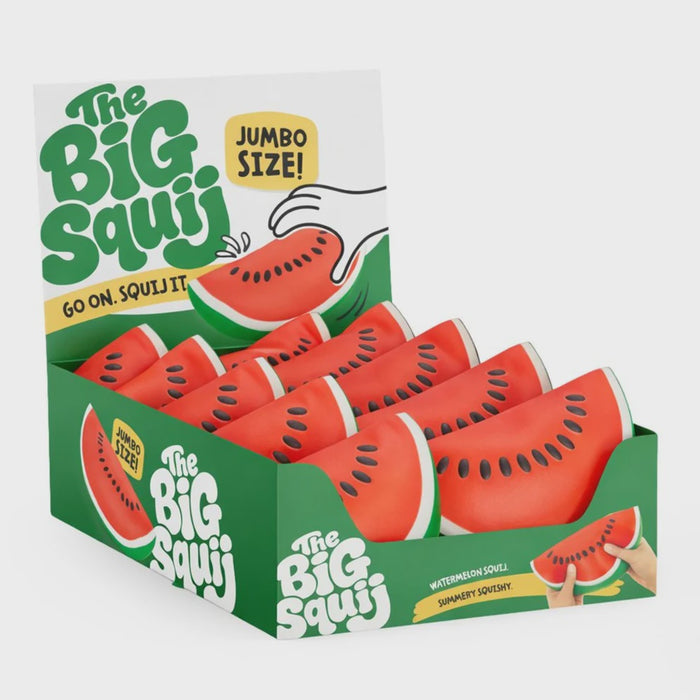 The Big Squij Watermelon Slow Rise Squishy Toy