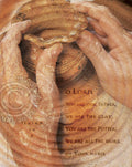 The Potter - premium canvas