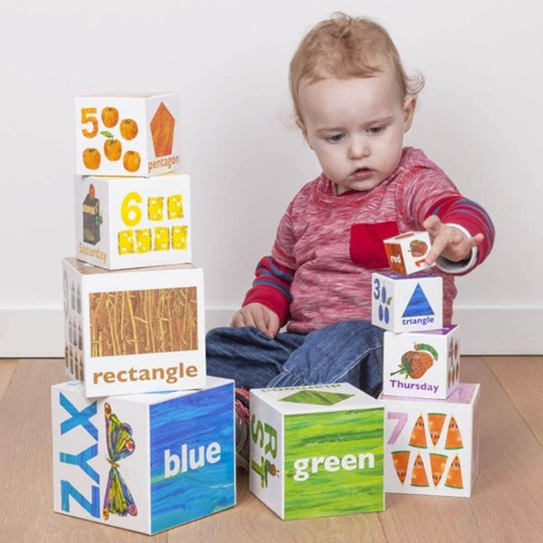 world of eric carle caterpillar building blocks