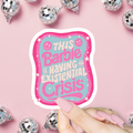 This Barbie is Having an Existential Crisis Sticker