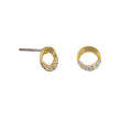 gold earrings