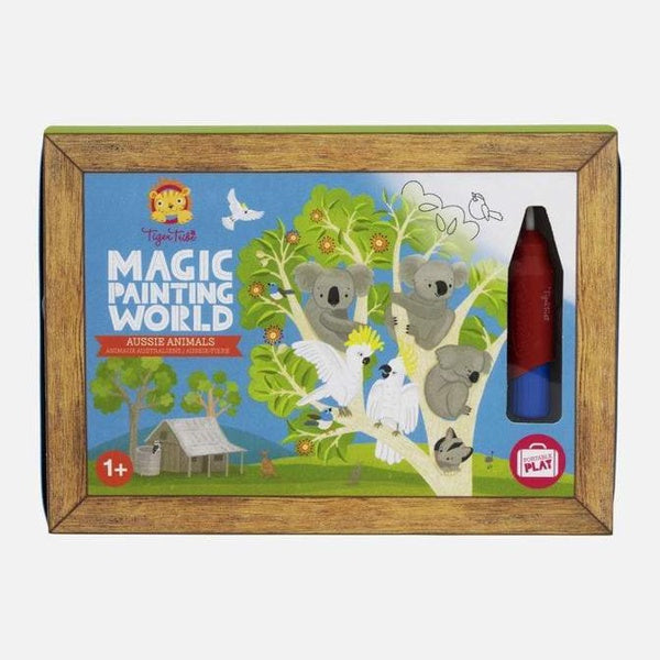 magic painting australian animals