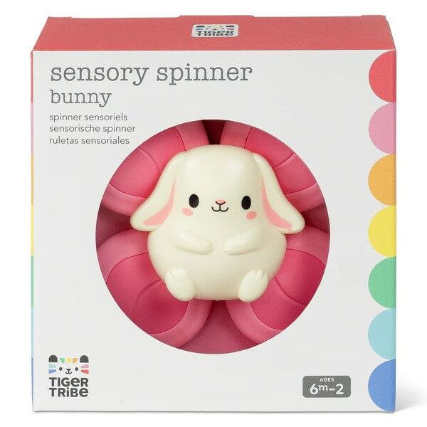 baby toy bunny sensory spinner