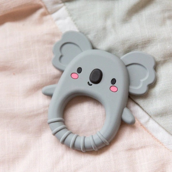 silicone baby teether koala
