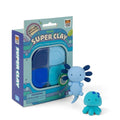Super Clay packaging with blue clay