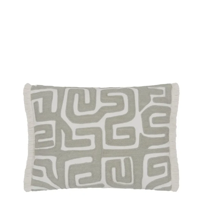Tokusa Sepia Linen/Cotton Decorative Pillow