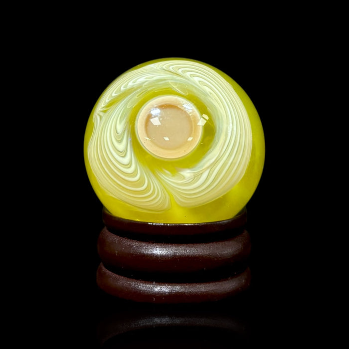 Trinity Glass Marble + Bead