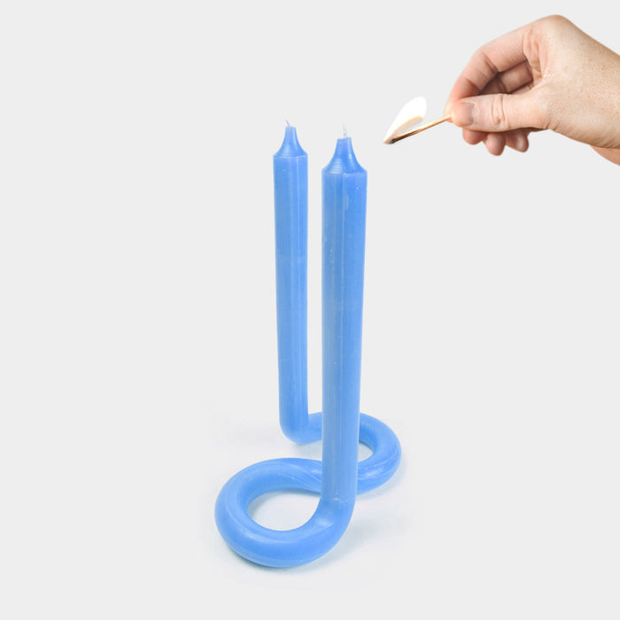 Twist Duo Taper Candle