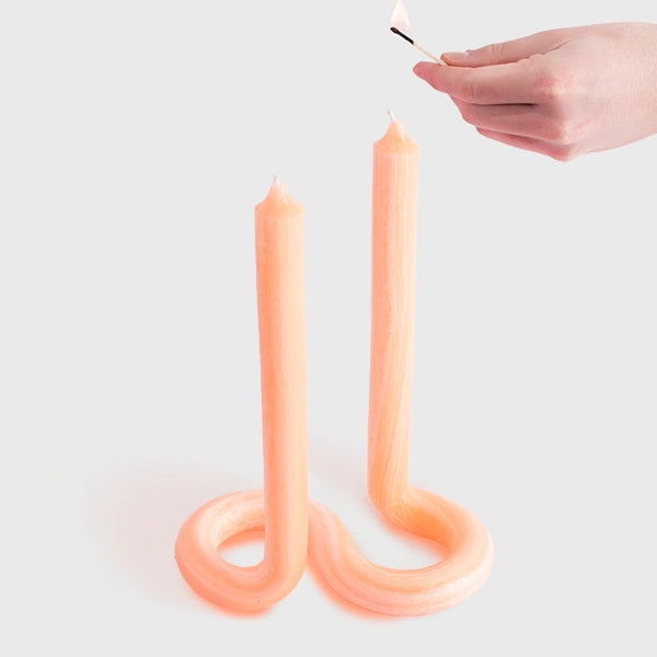 Twist Duo Taper Candles | 54 Celsius | Lex Pott | Twist Candles | Golden Rule Gallery | Excelsior, MN