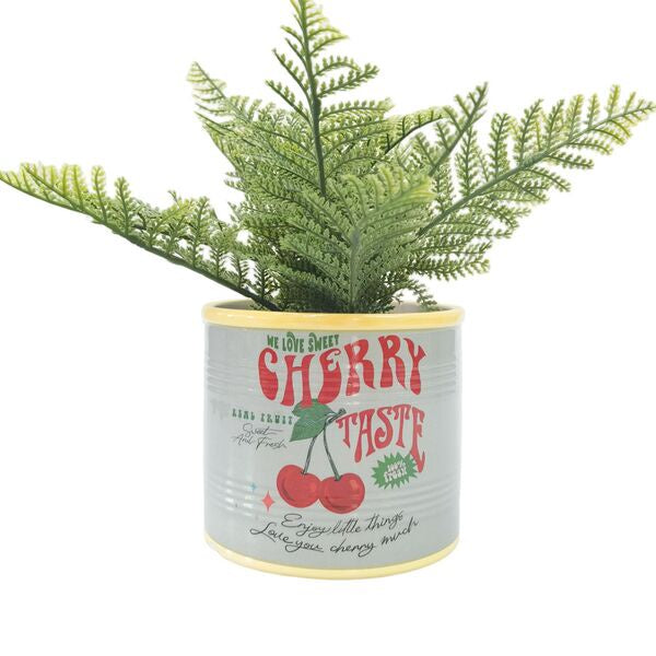 cherry can planter