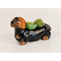 dachshund sausage dog planter for planys