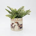 cute dog planter pot for indoor garden