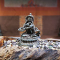 Vajrasattva Buddha Statue - Tibetan Buddhist statue, front view