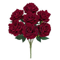 Velvet Grand Rose Flower Bush x7, 20in, Red