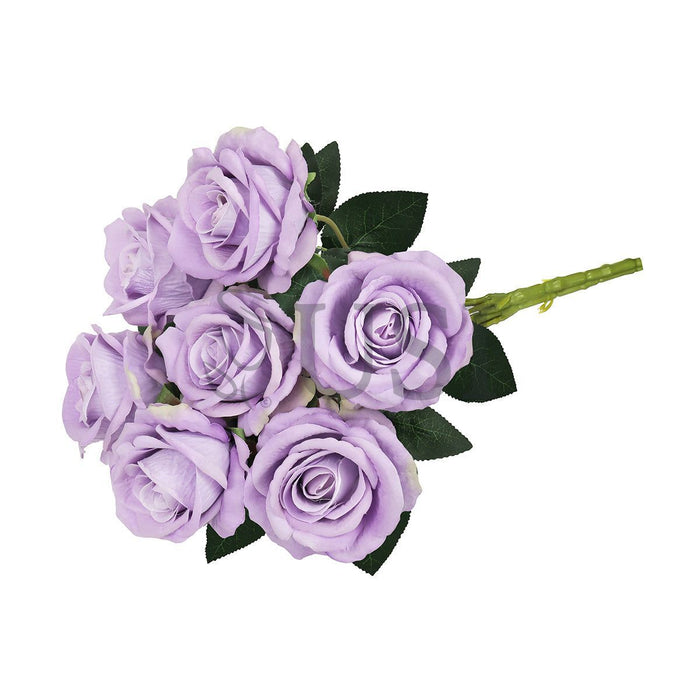 Velvet Rose Bush x7, 16in, Lavender