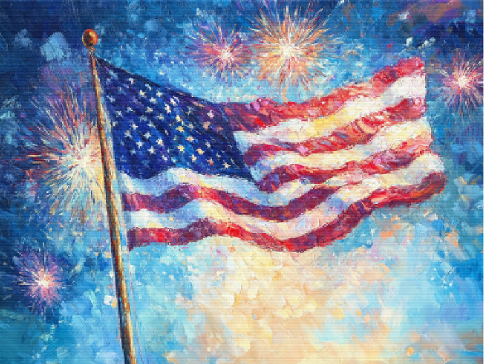 Vibrant American Pride