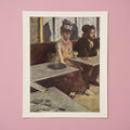 Vintage 1950s Degas "L'absinthe" Swiss Art Print