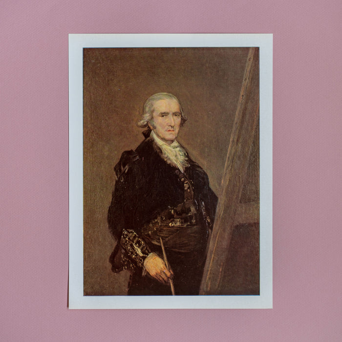 Vintage 1950s Goya "Portrait of Francisco Bayeu" Swiss Art Print