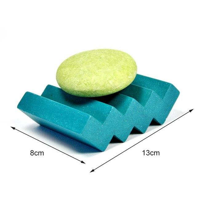 Wavy soap dish silicone mold - madmolds -
