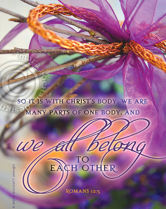 We All Belong - frameable print